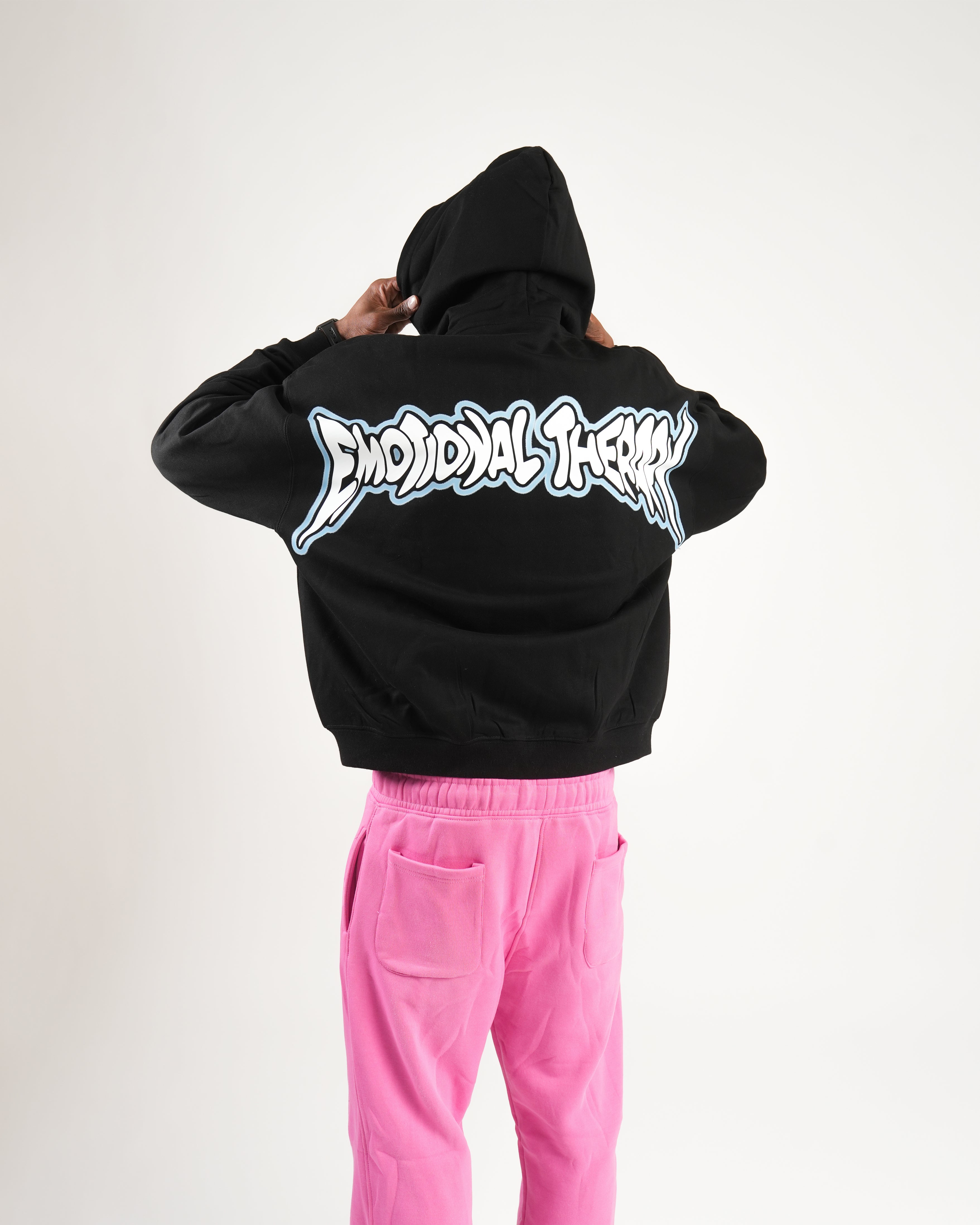 MADGRILLZ KIMMI "BIG HEAD" HOODIE (BLACK)