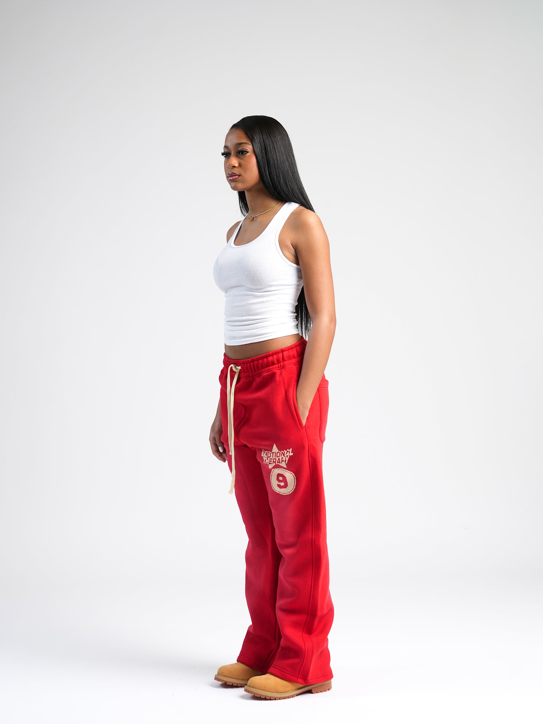 "Awakening" Lounge Pants (Red)