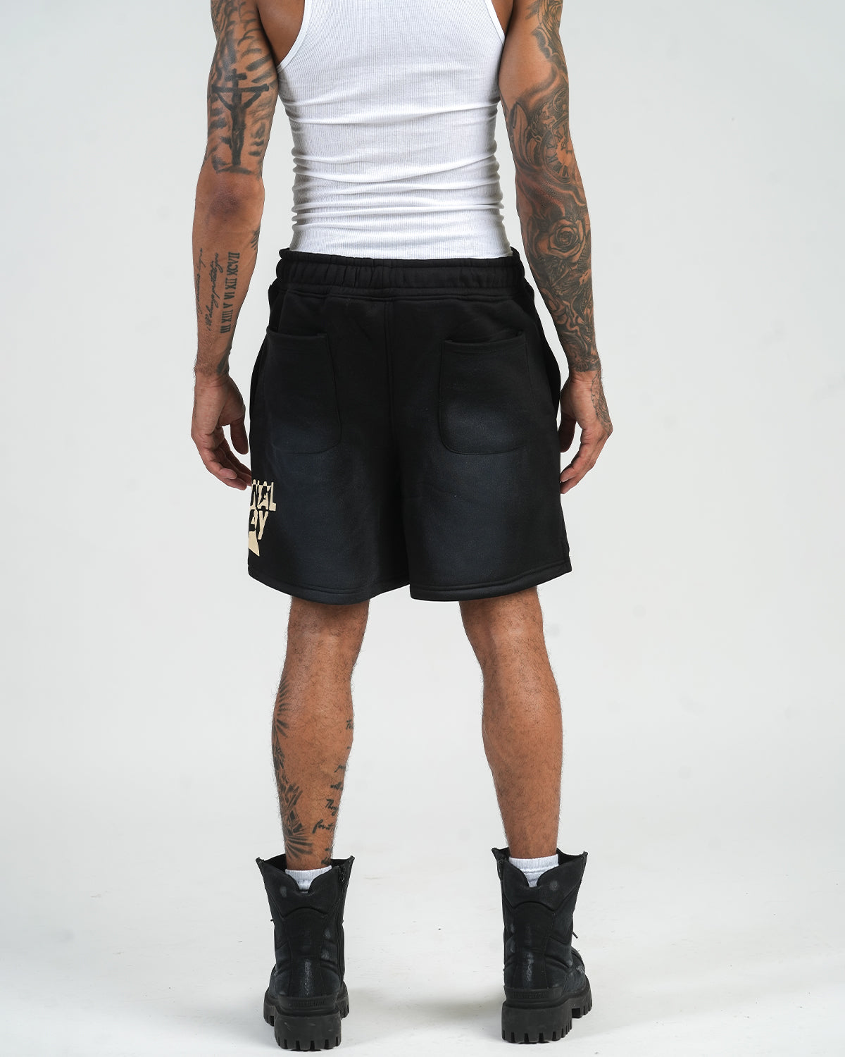 ET Star Fleece Shorts (Black)