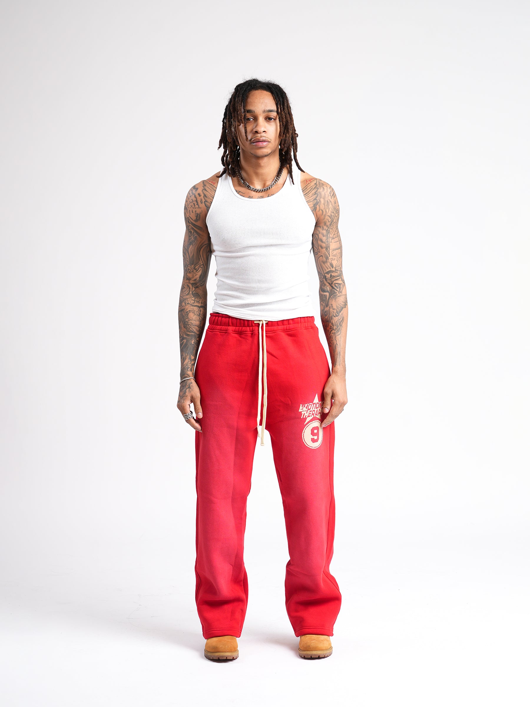 "Awakening" Lounge Pants (Red)