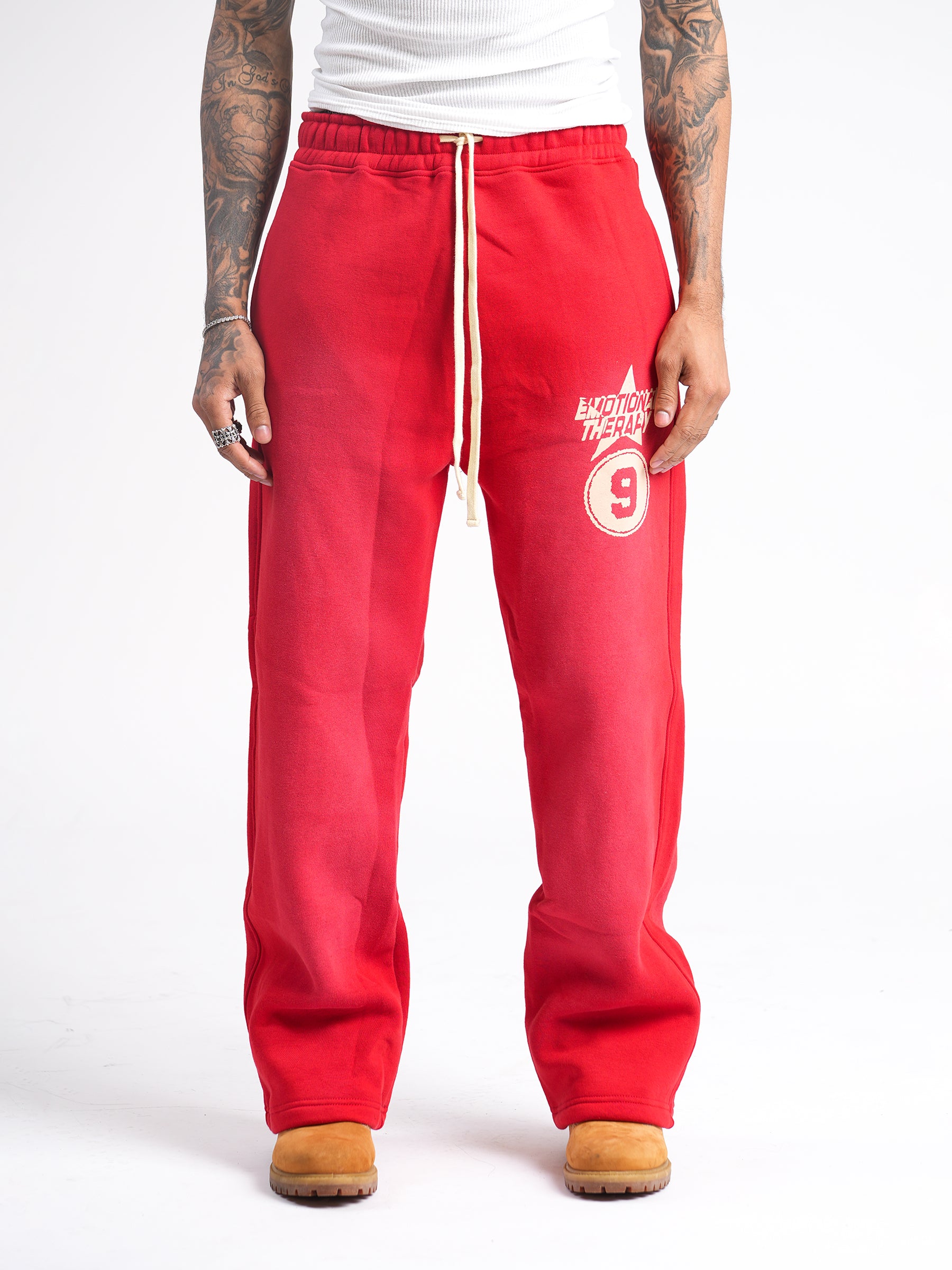 "Awakening" Lounge Pants (Red)