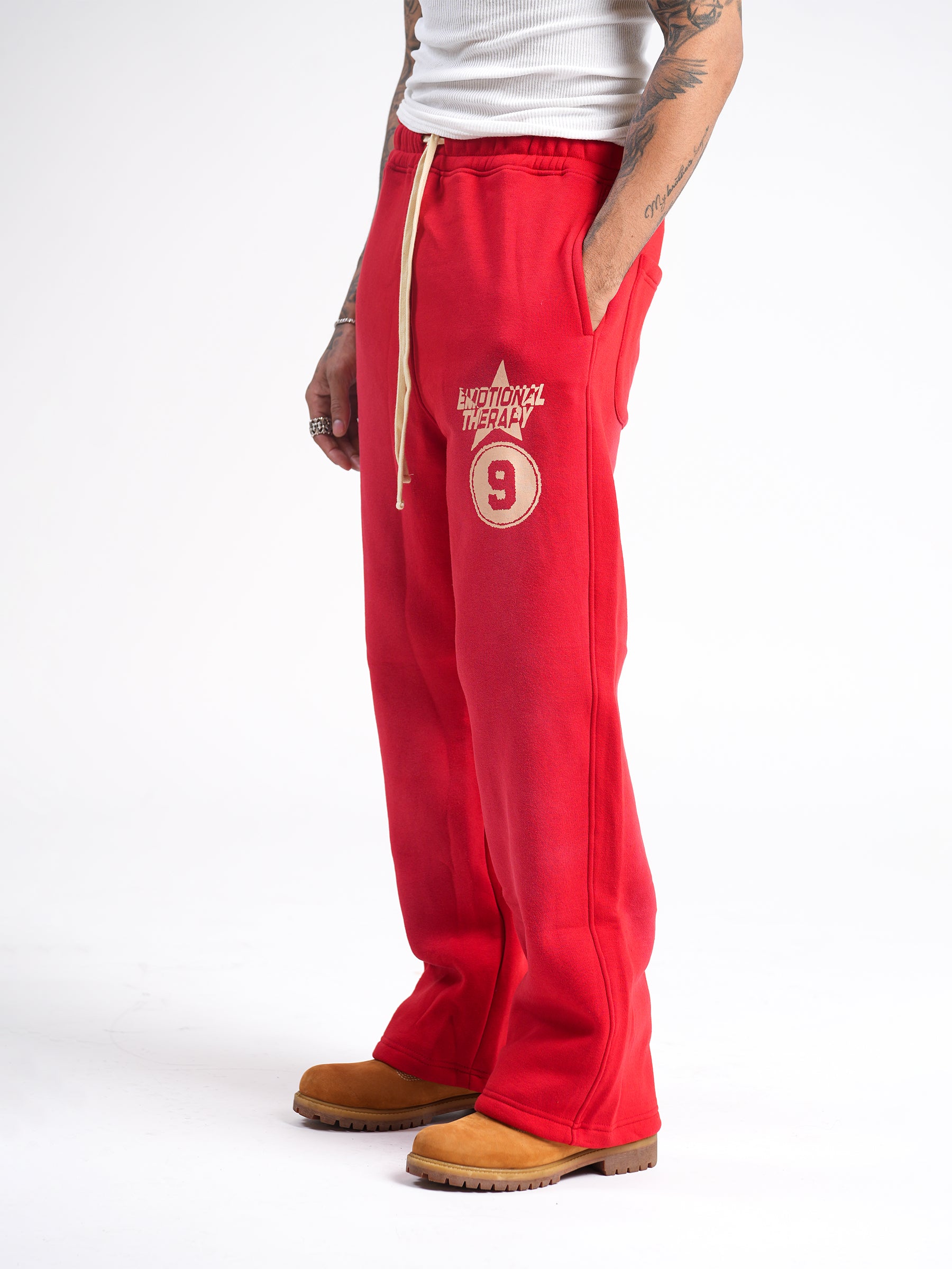 "Awakening" Lounge Pants (Red)