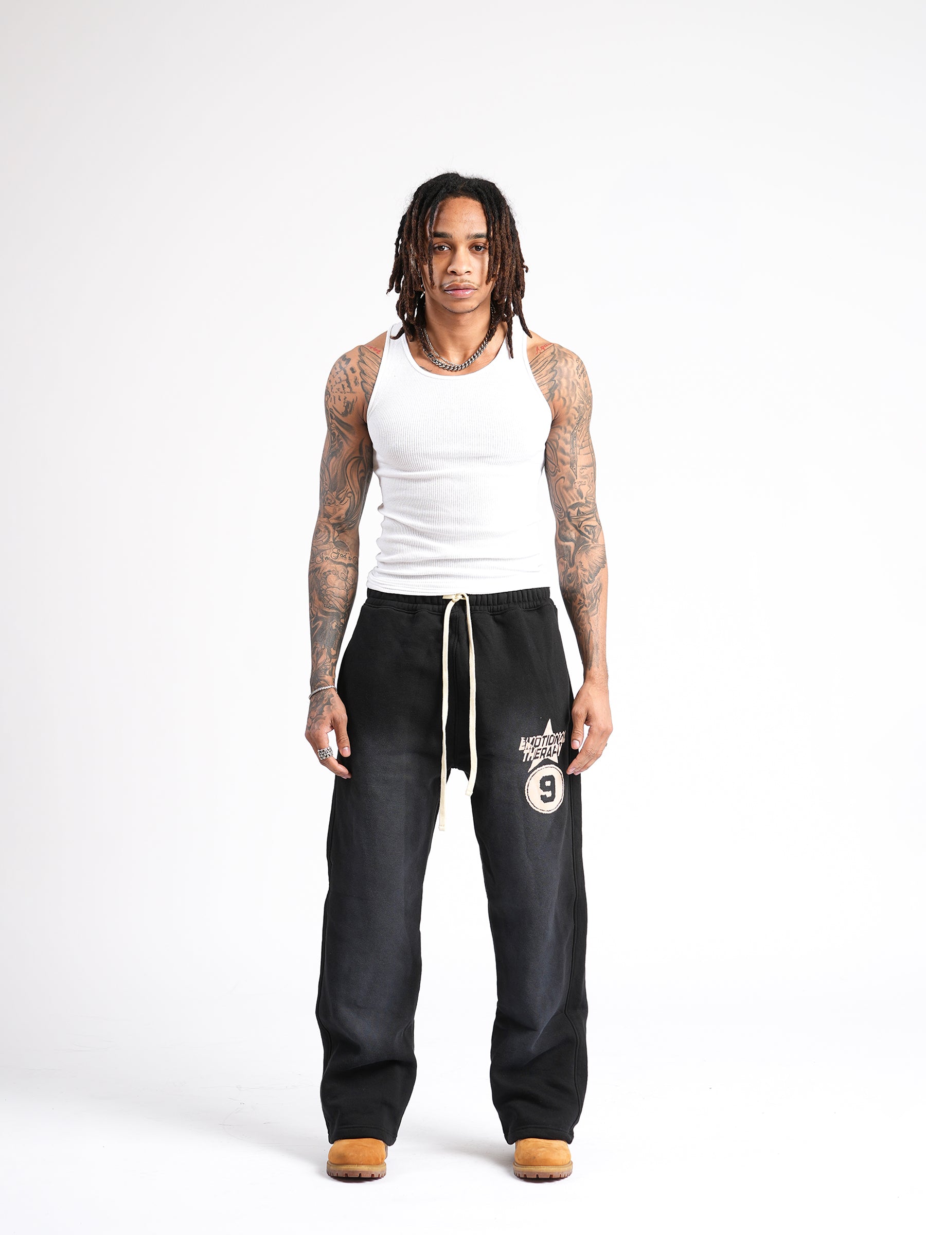 "Awakening" Lounge Pants (Black)