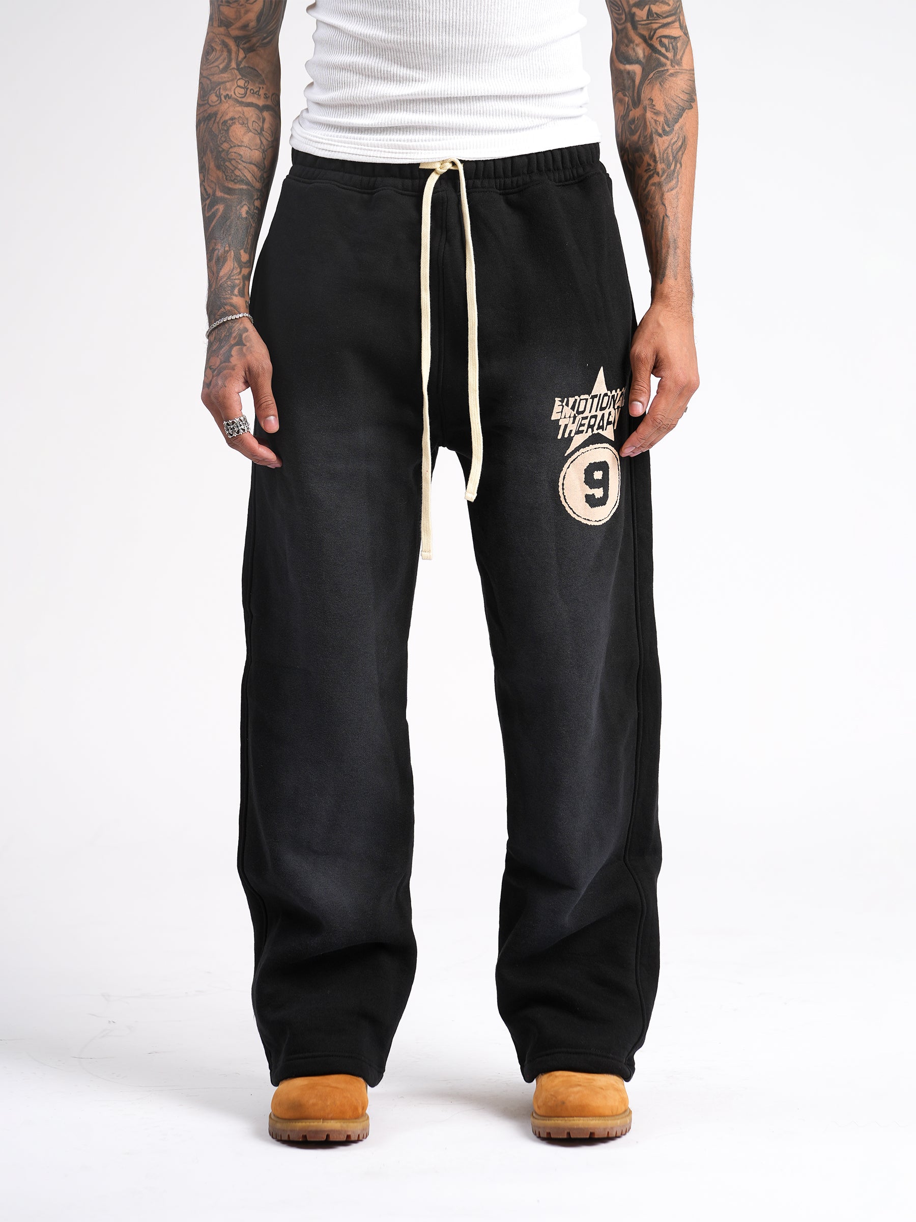 "Awakening" Lounge Pants (Black)