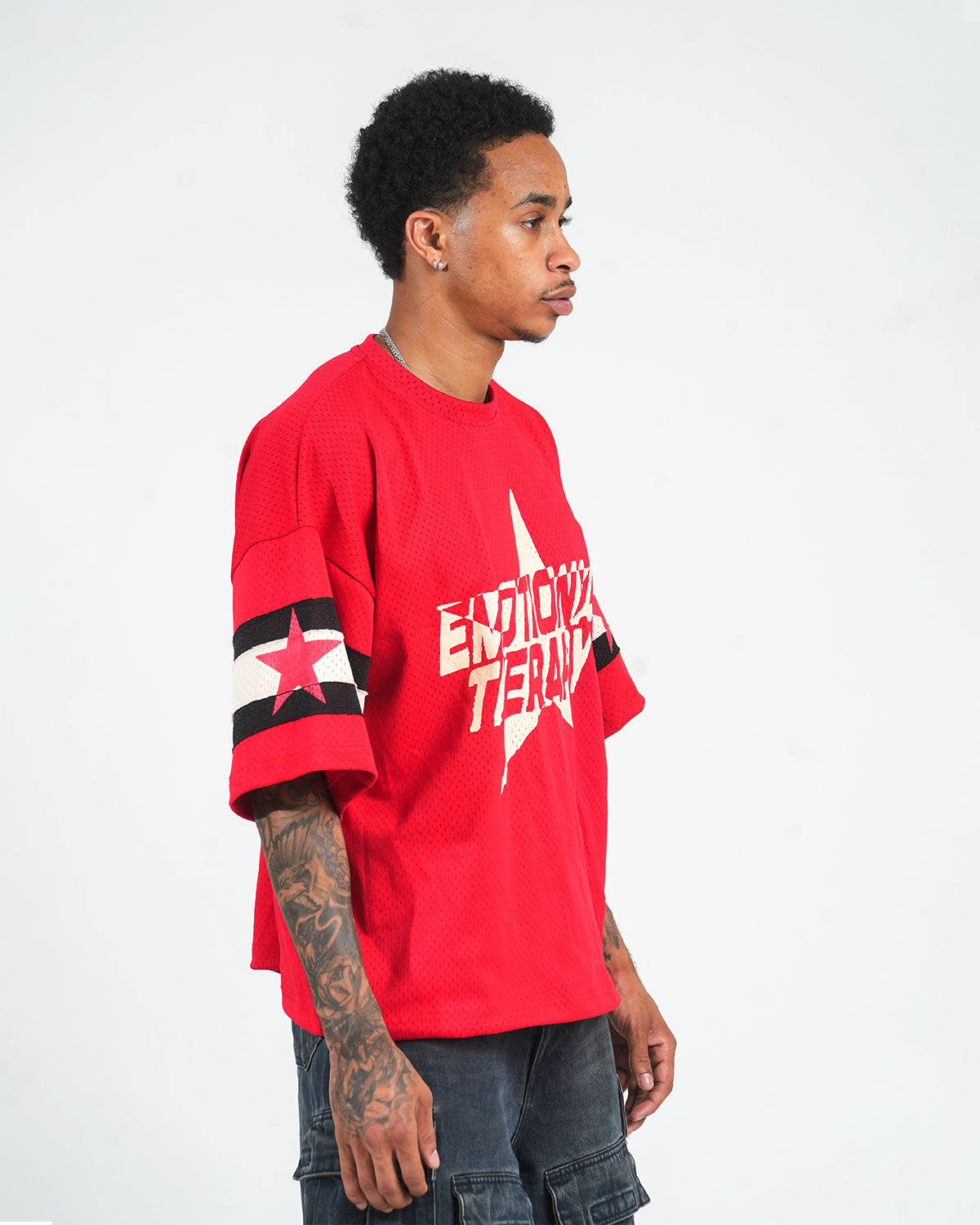 ET Mesh Star Jersey (Red)