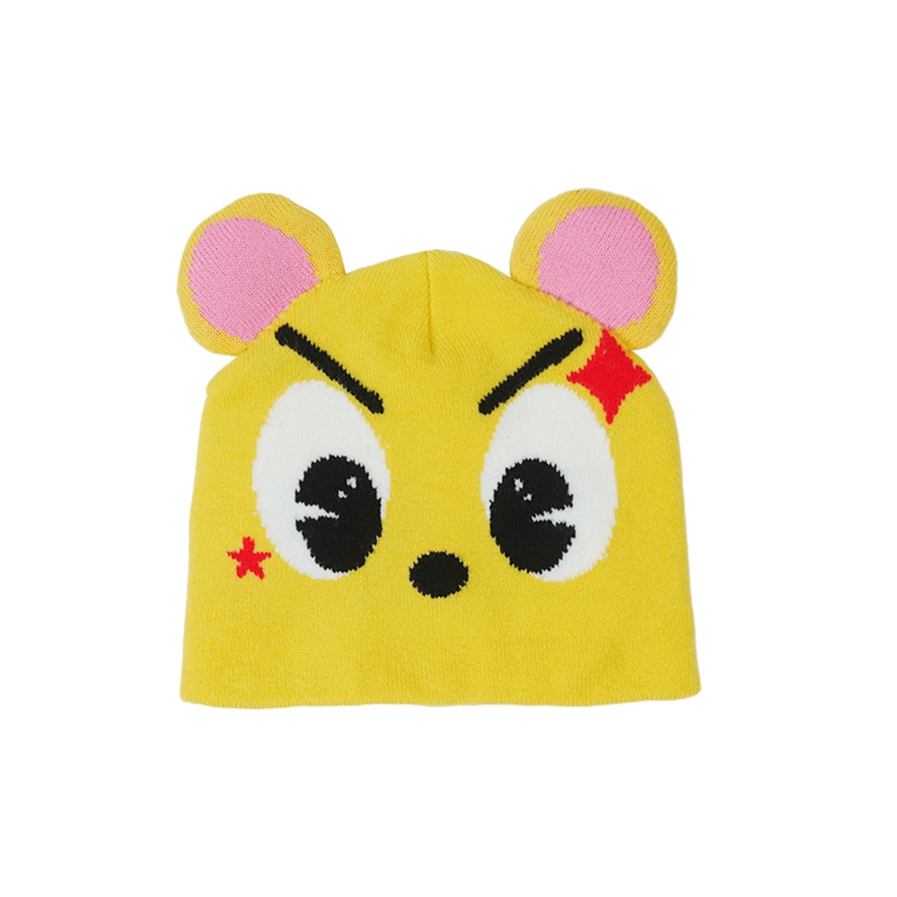 MADGRILLZ KIDS BEANIE (CAUTIOUS YELLOW)