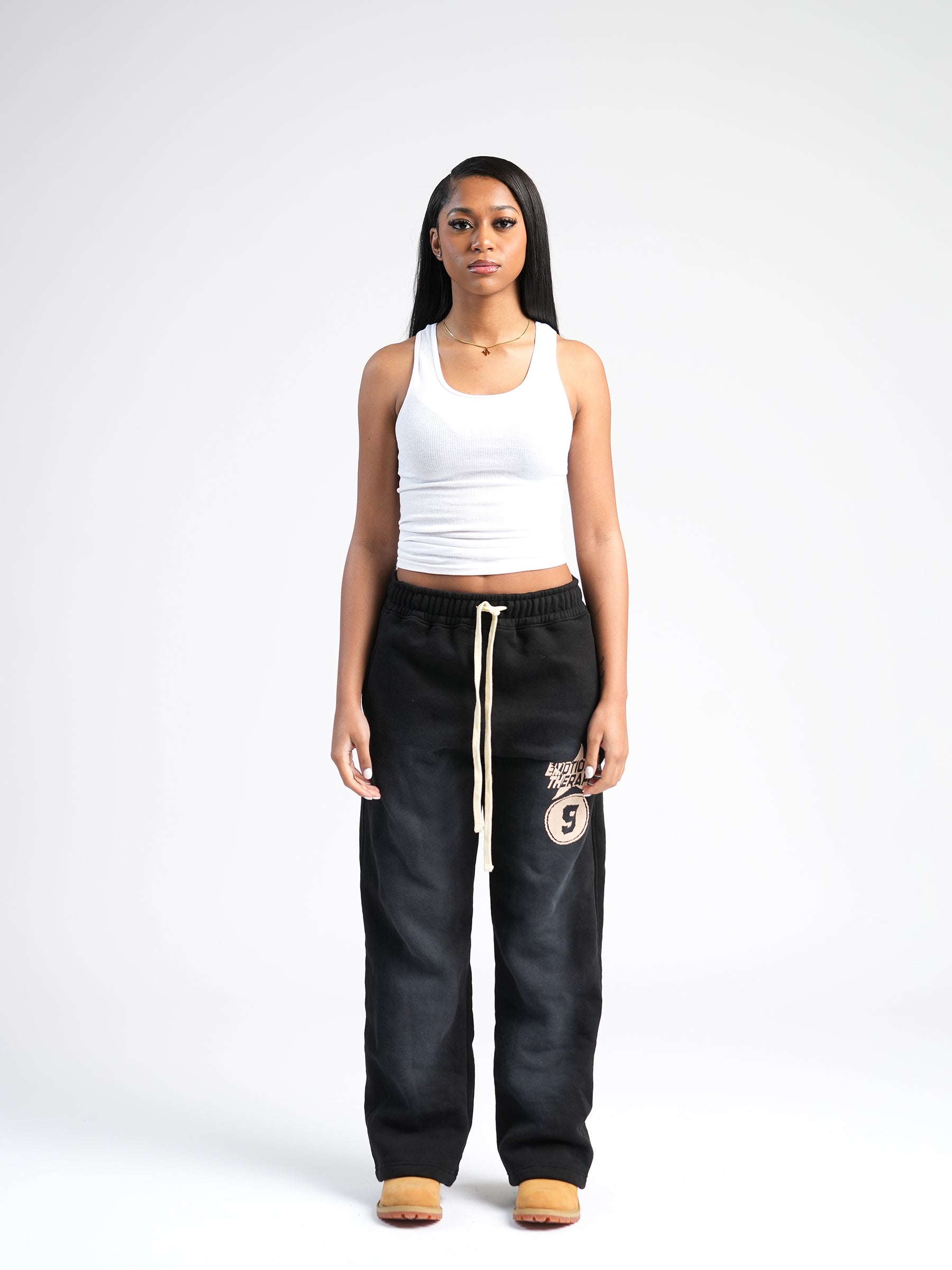 "Awakening" Lounge Pants (Black)