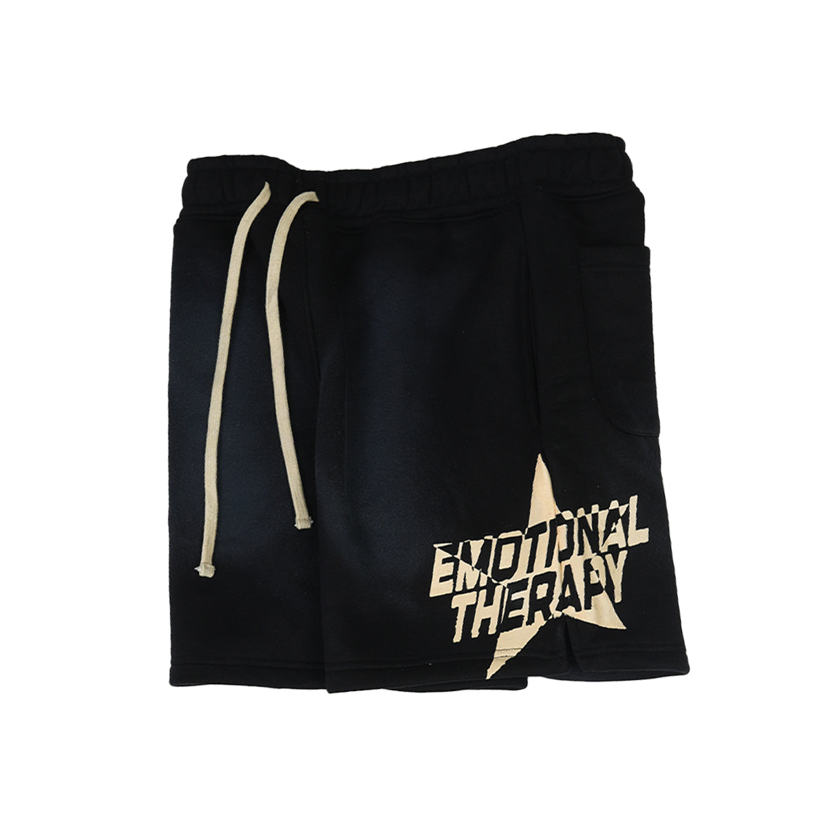 ET Star Fleece Shorts (Black)